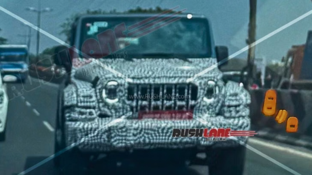2026 Mahindra Thar 3-Door Facelift Spied: The “Roxx” Evolution for the Off-Road Icon