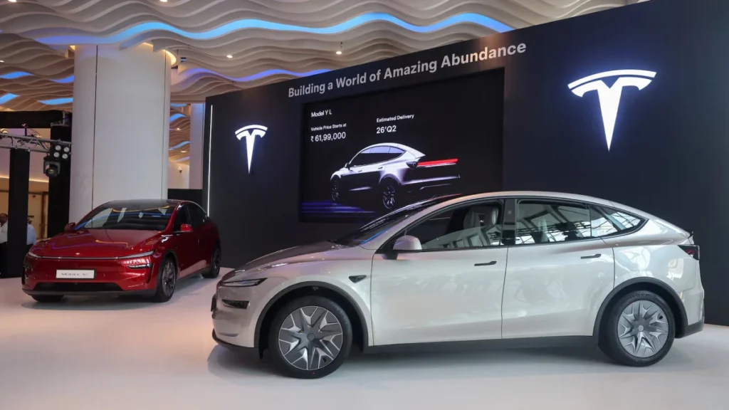 Tesla Model Y L Launched in India: The 6-Seater “Super SUV” at ₹61.99 Lakh