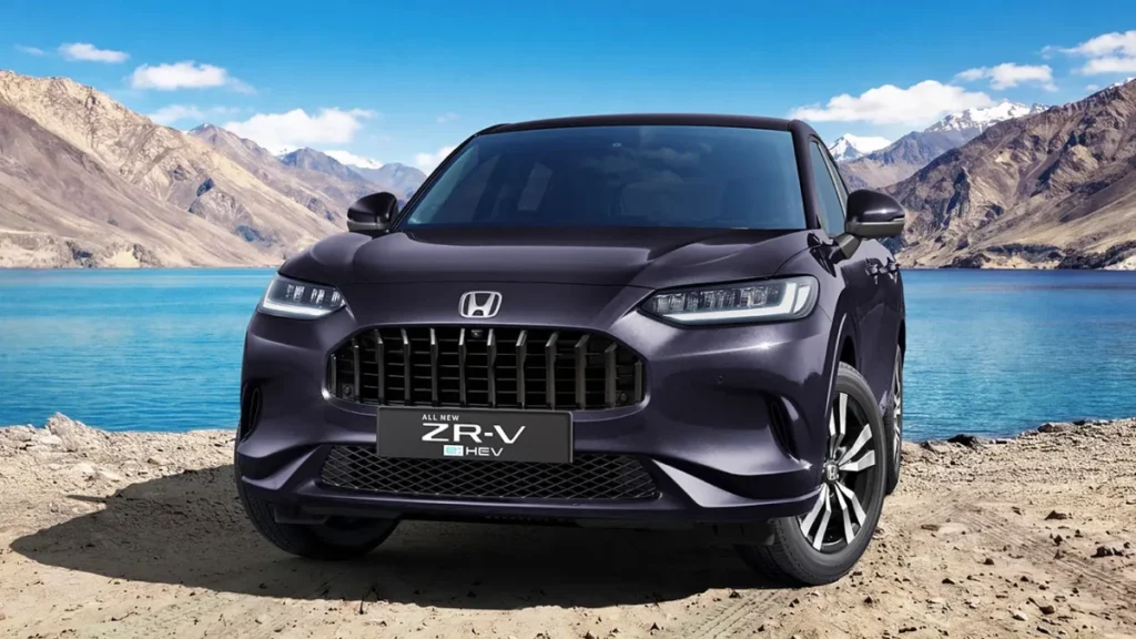 Honda ZR-V e:HEV Hybrid Debuts in India: Bookings Open for Honda’s New Flagship SUV