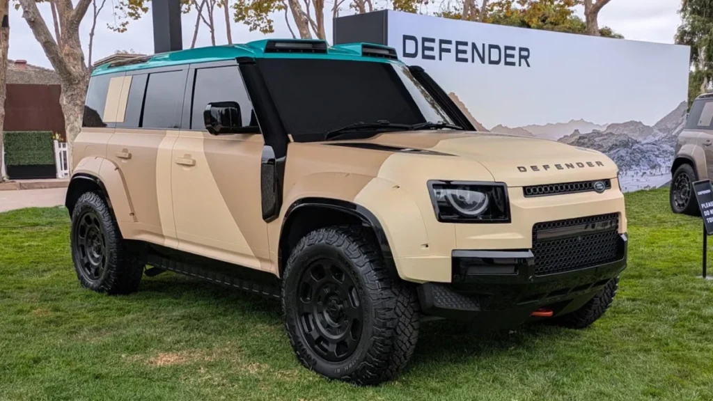 Born in the Desert, Built for the Street: The Road-Legal 635hp Defender Dakar Unveiled Defender Dakar Land Rover
