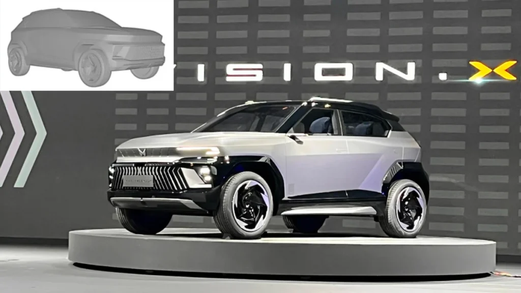 Mahindra Vision X Patent Filed: Coupe-SUV Design, NU_IQ Platform, Specs, and Competitor Comparison