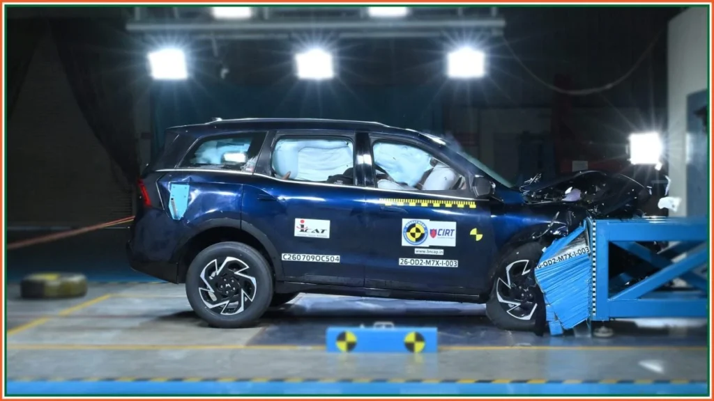 Mahindra XUV 7XO Scores 5-Star Rating in Bharat NCAP Crash Tests XUV 7xo 5 Star BNCAP