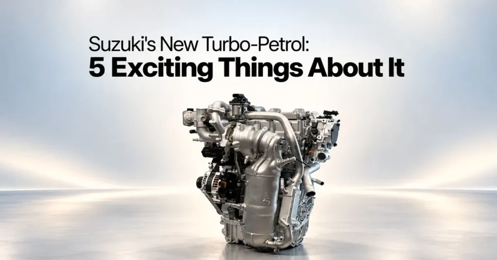 New Suzuki 1.2L Turbo Engine Makes 125bhp, 230Nm: India Plans Explained Maruti Suzuki's New 1.2-Litre